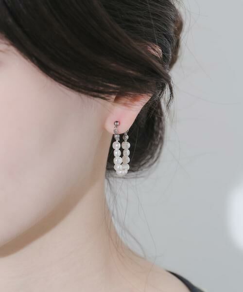 SMELLY / スメリー ピアス・イヤリング | ステンレスイビツパールピアス | 詳細2