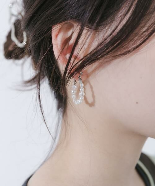 SMELLY / スメリー ピアス・イヤリング | ステンレスイビツパールピアス | 詳細3