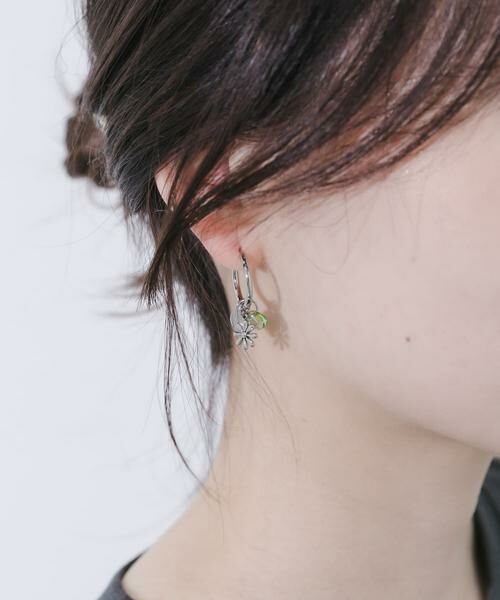 SMELLY / スメリー ピアス・イヤリング | ステンレスマルチチャームフープピアス | 詳細5