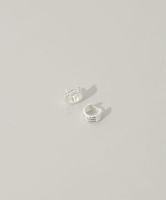 SMELLY / スメリー ピアス・イヤリング | スリーラインミニフープピアス