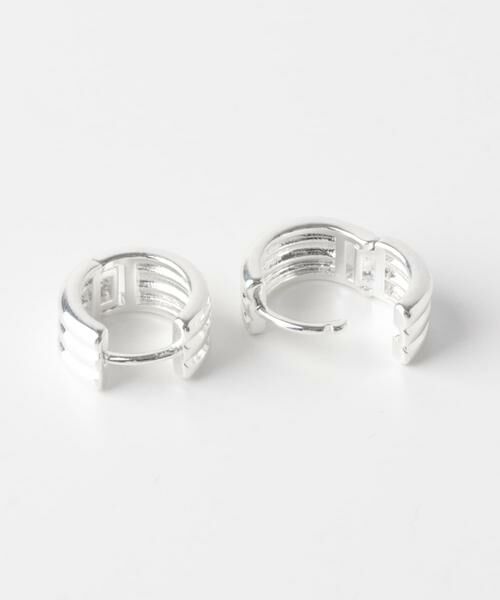 SMELLY / スメリー ピアス・イヤリング | スリーラインミニフープピアス | 詳細8