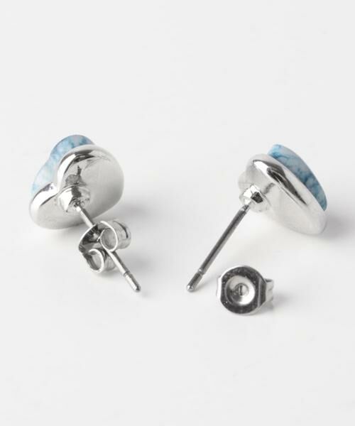 SMELLY / スメリー ピアス・イヤリング | マーブルハートピアス | 詳細5