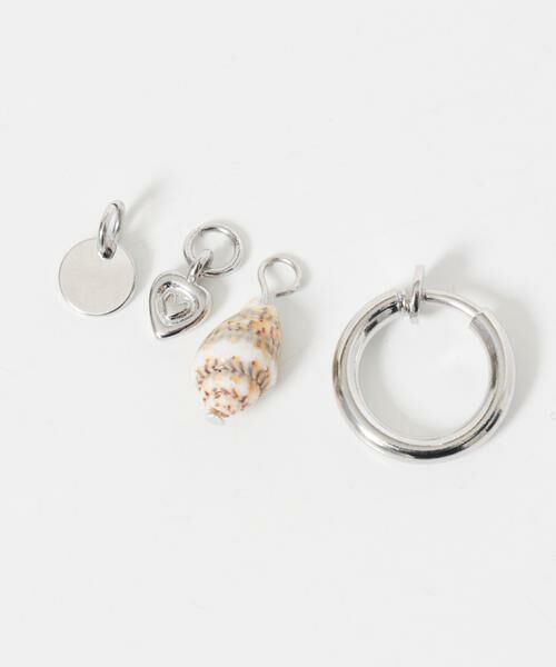 SMELLY / スメリー ピアス・イヤリング | シェルモチーフマルチWAYフープイヤリング | 詳細10
