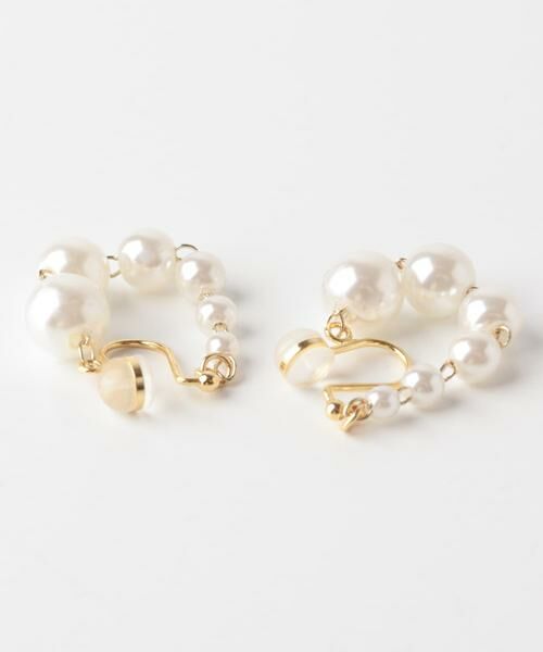 SMELLY / スメリー ピアス・イヤリング | グラデーションパールオメガイヤリング | 詳細5