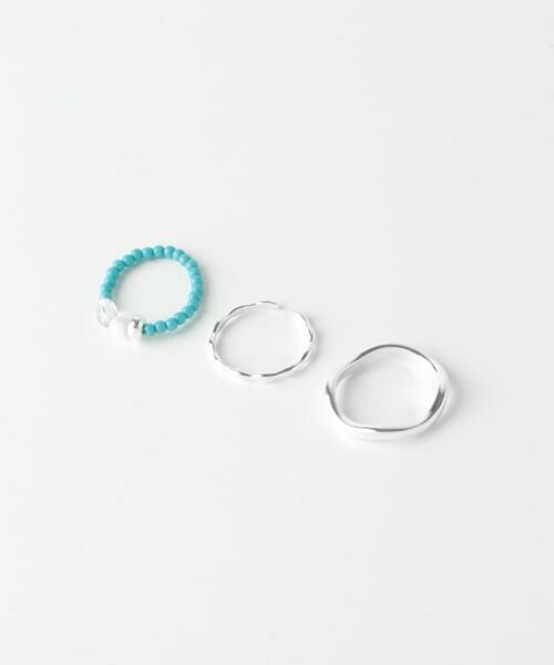 SMELLY / スメリー リング | カラービーズ3セットリング | 詳細3