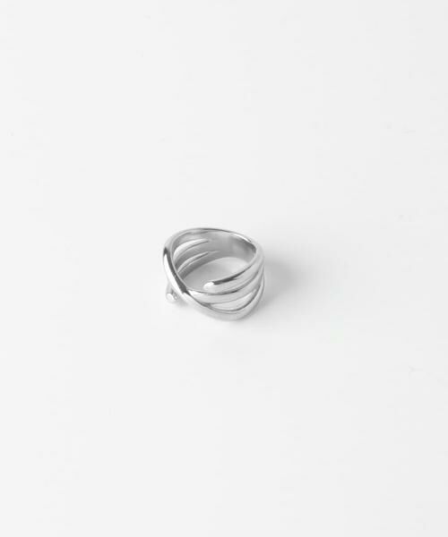SMELLY / スメリー リング | ステンレスクロスラインリング | 詳細4