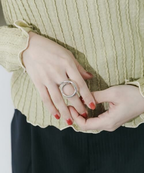 SMELLY / スメリー リング | ステンレスラウンドカーブリング | 詳細4