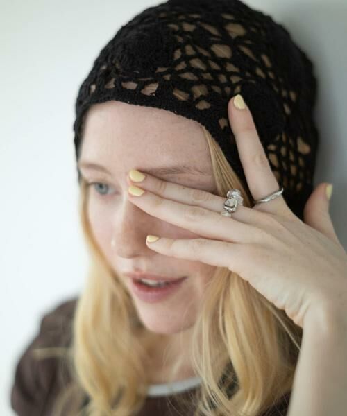 SMELLY / スメリー リング | クリアマルチビーズ2セットリング | 詳細2