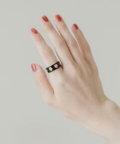 SMELLY / スメリー リング | カラフルフラワージュシリング