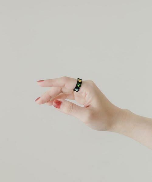 SMELLY / スメリー リング | カラフルフラワージュシリング | 詳細1