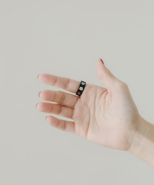 SMELLY / スメリー リング | カラフルフラワージュシリング | 詳細2