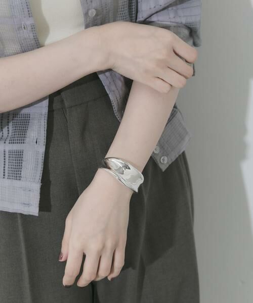 SMELLY / スメリー ブレスレット・バングル | ニュアンスメタルワイドバングル | 詳細6