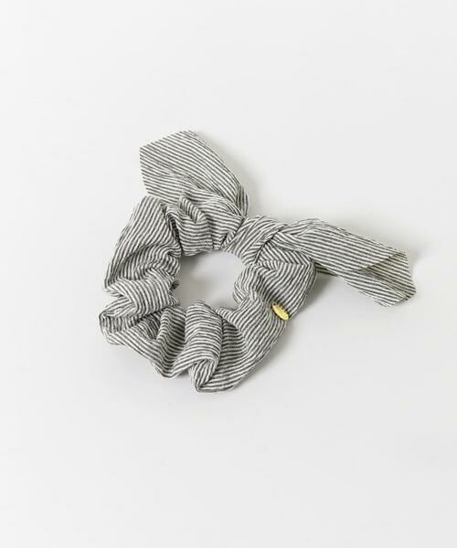 SMELLY / スメリー ヘアゴム・シュシュ | ストライプリボンシュシュ | 詳細4