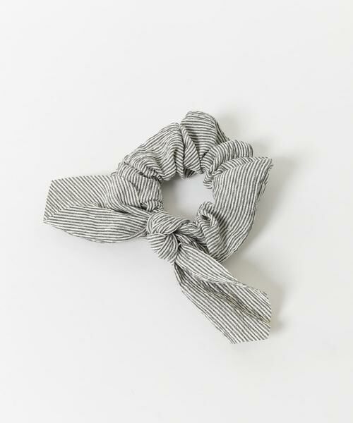 SMELLY / スメリー ヘアゴム・シュシュ | ストライプリボンシュシュ | 詳細5