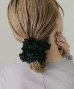 SMELLY / スメリー ヘアゴム・シュシュ | レースボリュームシュシュ