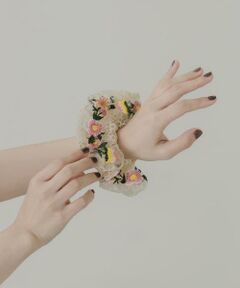 SMELLY / スメリー ヘアゴム・シュシュ | フラワーシシュウレースシュシュ