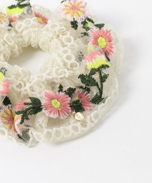 SMELLY / スメリー ヘアゴム・シュシュ | フラワーシシュウレースシュシュ | 詳細7