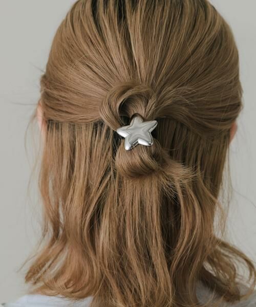 SMELLY / スメリー ヘアゴム・シュシュ | ステンレスモチーフヘアポニー | 詳細6