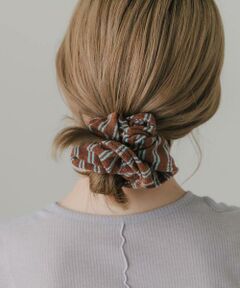 SMELLY / スメリー ヘアゴム・シュシュ | パイルストライプシュシュ