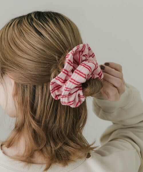 SMELLY / スメリー ヘアゴム・シュシュ | パイルストライプシュシュ | 詳細13