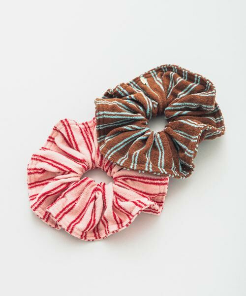 SMELLY / スメリー ヘアゴム・シュシュ | パイルストライプシュシュ | 詳細16