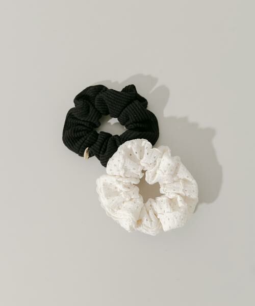 SMELLY / スメリー ヘアゴム・シュシュ | レース2セットシュシュ（ホワイト系その他）