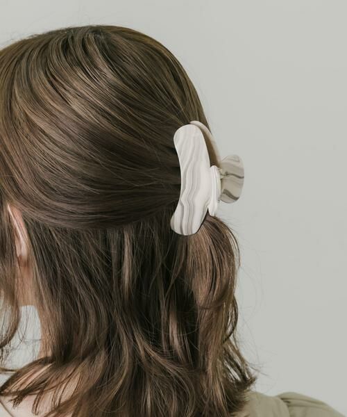 SMELLY / スメリー カチューシャ・カチューム・その他 | マーブルカーブバンス（アイボリー）