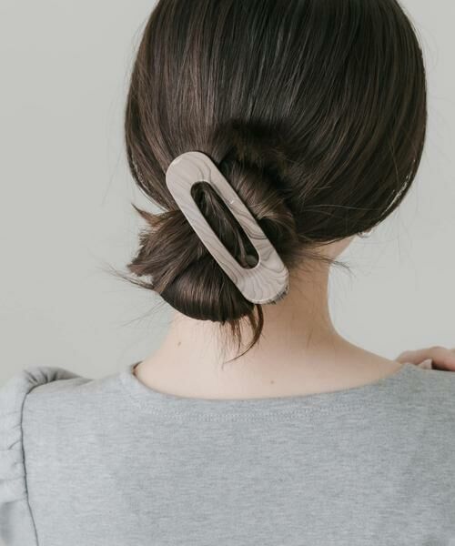 SMELLY / スメリー カチューシャ・カチューム・その他 | マーブルヘアクリップ | 詳細5