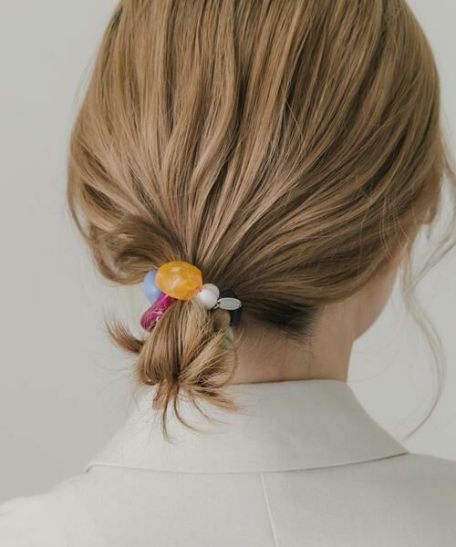 SMELLY / スメリー ヘアゴム・シュシュ | ボリュームモチーフヘアポニー | 詳細3