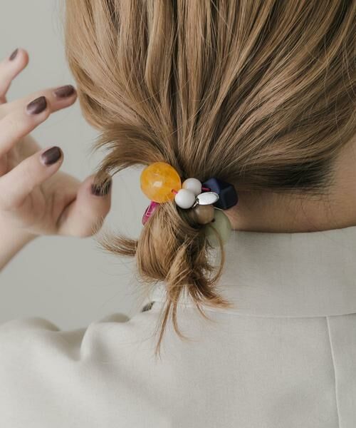 SMELLY / スメリー ヘアゴム・シュシュ | ボリュームモチーフヘアポニー | 詳細5