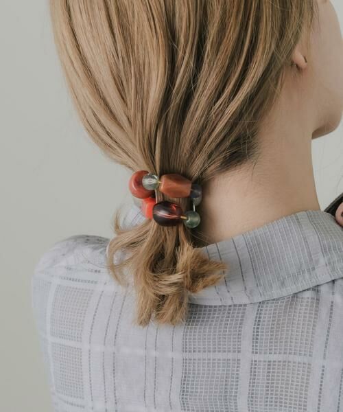 SMELLY / スメリー ヘアゴム・シュシュ | ボリュームモチーフヘアポニー | 詳細9