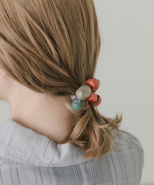 SMELLY / スメリー ヘアゴム・シュシュ | ボリュームモチーフヘアポニー | 詳細12