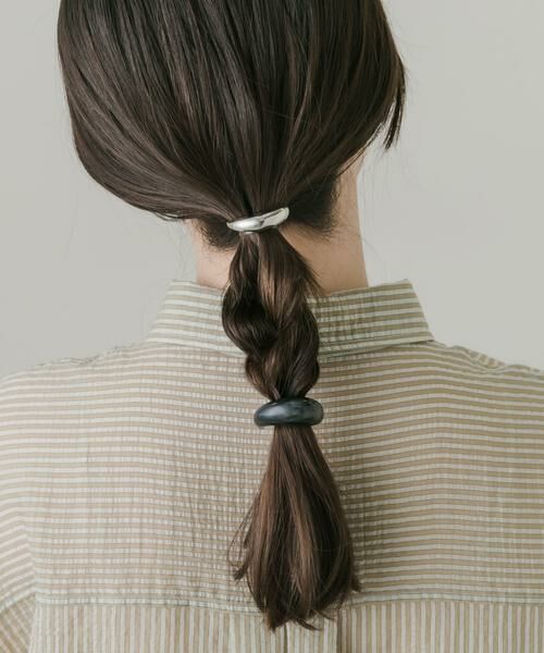 SMELLY / スメリー ヘアアクセサリー | ボリュームカーブ2セットヘアカフ（ブラック系その他）