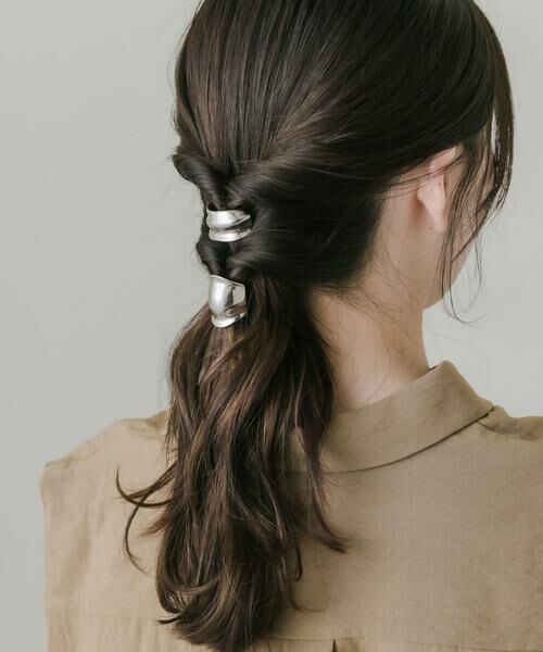 SMELLY / スメリー ヘアアクセサリー | ニュアンスメタル2セットヘアカフ | 詳細2
