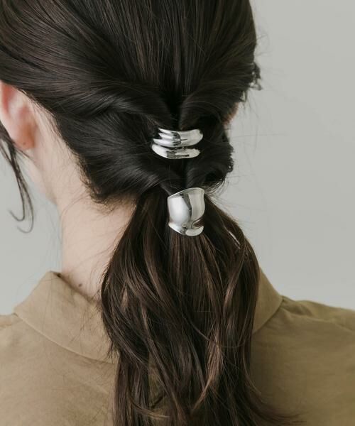 SMELLY / スメリー ヘアアクセサリー | ニュアンスメタル2セットヘアカフ | 詳細3