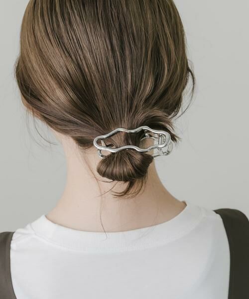 SMELLY / スメリー カチューシャ・カチューム・その他 | レクタングルニュアンスメタルバンス | 詳細1