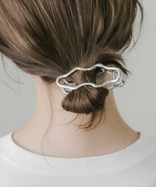 SMELLY / スメリー カチューシャ・カチューム・その他 | レクタングルニュアンスメタルバンス | 詳細4