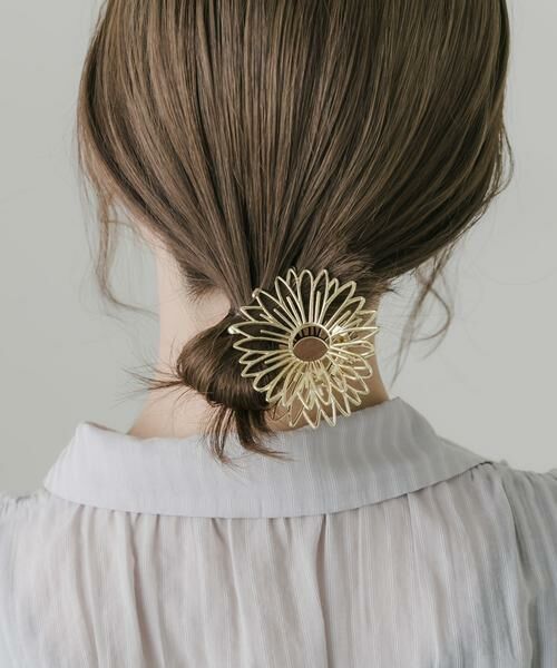 SMELLY / スメリー カチューシャ・カチューム・その他 | メタルフラワーバンス（ゴールド）