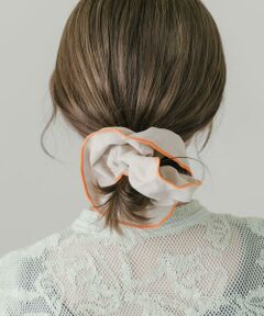 SMELLY / スメリー ヘアゴム・シュシュ | カラーパイピングボリュームシュシュ