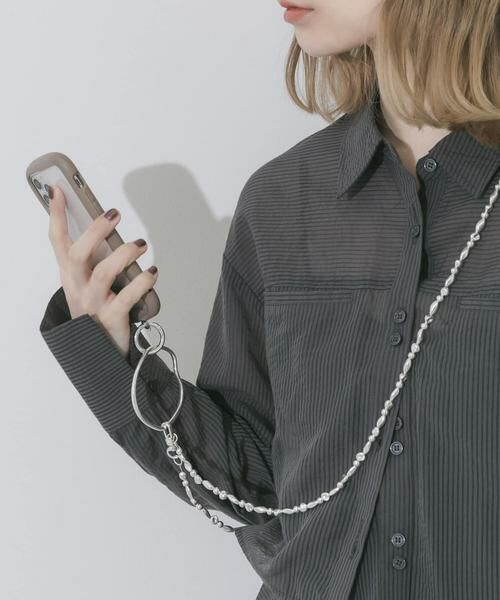 SMELLY / スメリー モバイルケース | ニュアンスメタルマルチショルダー | 詳細4