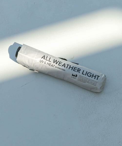 SMELLY / スメリー 傘 | 『晴雨兼用』because　ユニセックス オールウェザーライト（グレー）