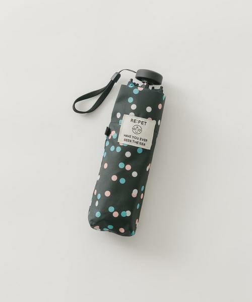 SMELLY / スメリー 傘 | 『WEB限定』because　RE:PET LITTLE PatternMini（ブラック）