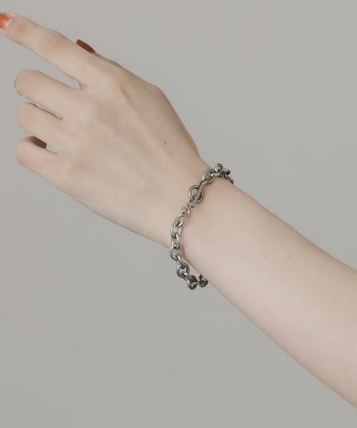 SMELLY / スメリー ブレスレット・バングル | ステンレスオーバルブレスレット（シルバー）