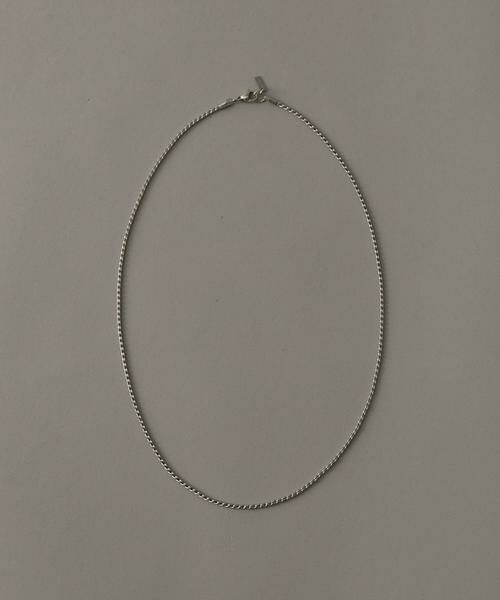 SMELLY / スメリー ネックレス・ペンダント・チョーカー | ステンレススクリューチェーンネックレス（シルバー）