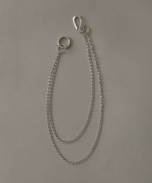 SMELLY / スメリー 財布・コインケース・マネークリップ | ダブルウォレットチェーン（シルバー）