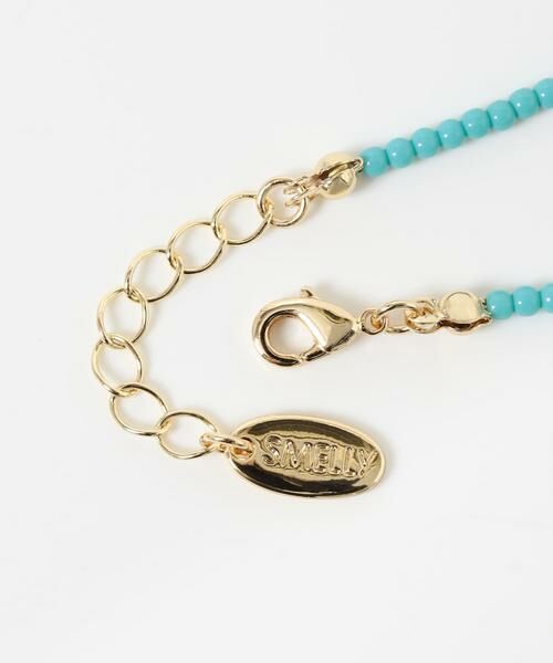 SMELLY / スメリー ネックレス・ペンダント・チョーカー | ターコイズカラービーズネックレス | 詳細6