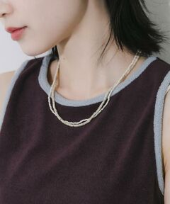 SMELLY / スメリー ネックレス・ペンダント・チョーカー | シェルビーズレイヤードネックレス