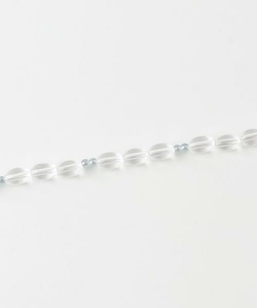 SMELLY / スメリー ネックレス・ペンダント・チョーカー | ステンレスカラートップクリアビーズネックレス | 詳細6