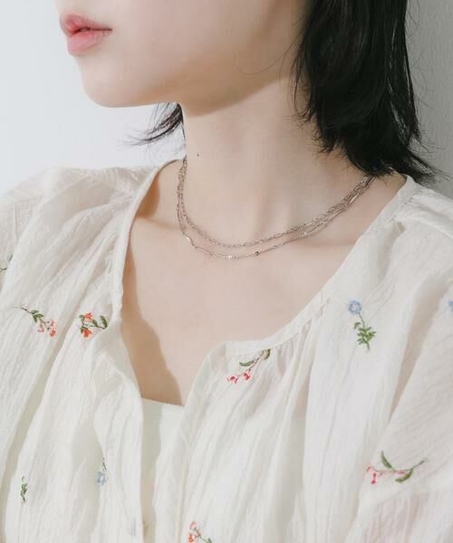 SMELLY / スメリー ネックレス・ペンダント・チョーカー | ステンレスバーチェーン2セットネックレス | 詳細3