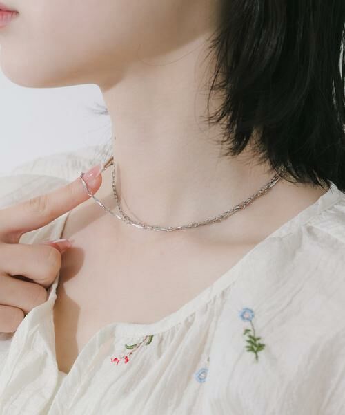 SMELLY / スメリー ネックレス・ペンダント・チョーカー | ステンレスバーチェーン2セットネックレス | 詳細5